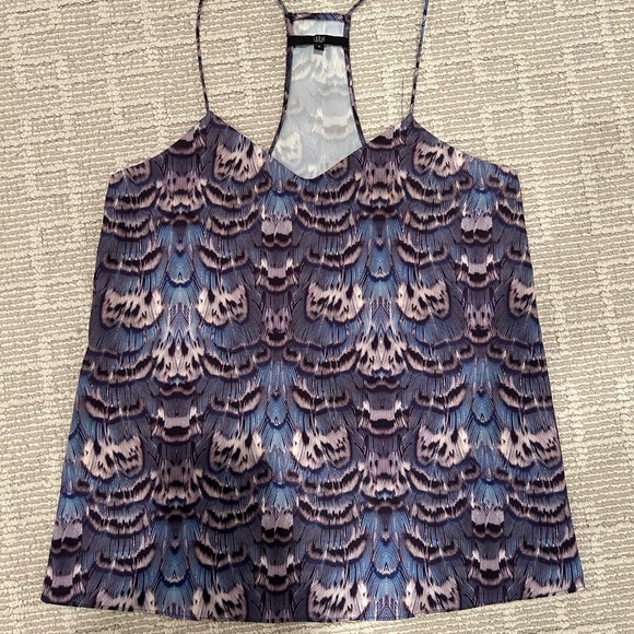 Tibi feather print tank top - Picture 1 of 7